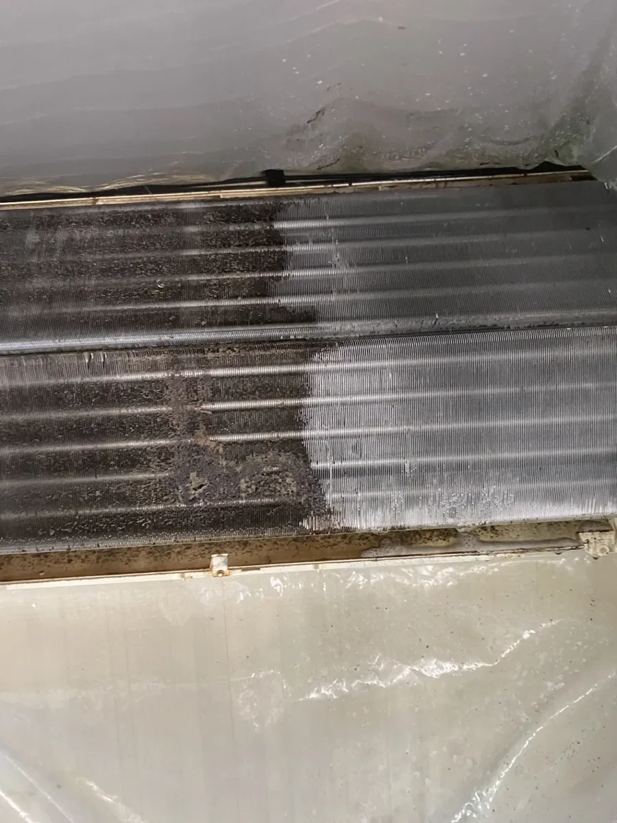 熱交換器洗浄のビフォーアフター比較
